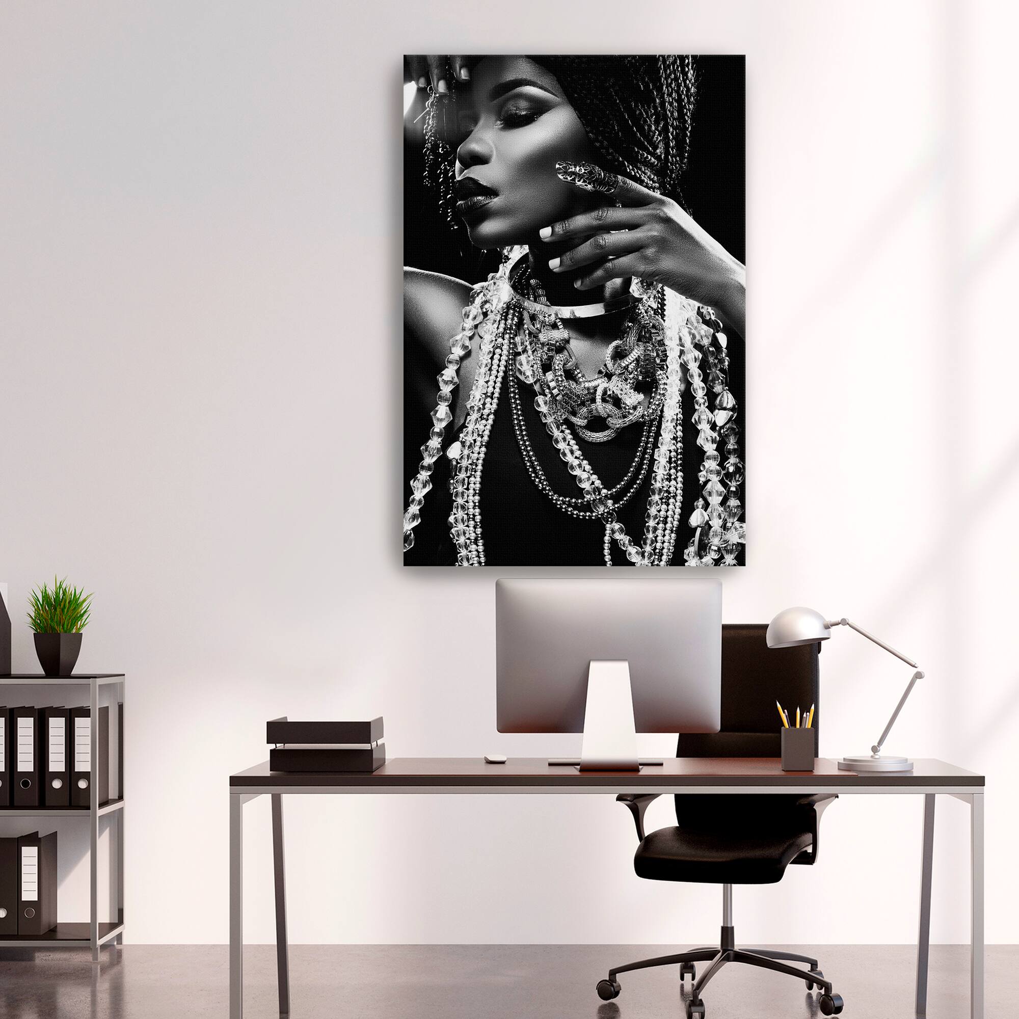 Glitter Canvas Giclee